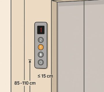 محل نصب شاسی کابین آسانسور
